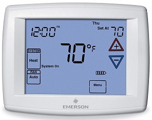 Emerson 1F95-1277 Touchscreen 7-Day Programmable Thermostat
