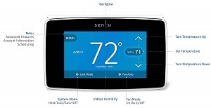 Emerson Sensi Touch Wi-Fi Thermostat